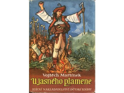 U jasného plamene : 10 pohádek, které vypravoval potulný pohádkář na starém hradě
