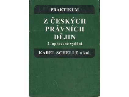 Praktikum z českých právních dějin