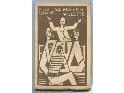 Na nábřežích Villete - OBÁLKA JOSEF ČAPEK, Jules Romains, 1920