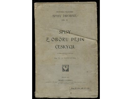 Spisy drobné. sv. 2 - články z oboru dějin