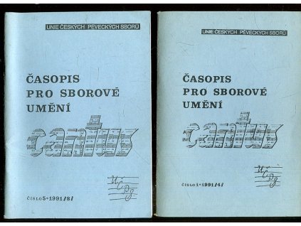 Cantus - časopis pro sborové umění - čísla 1-5 - KOMPLET