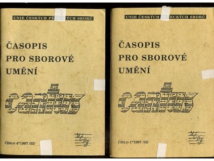 Cantus - časopis pro sborové umění - čísla 1-4 - KOMPLET
