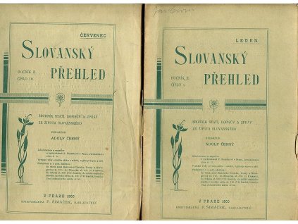 Slovanský přehled - sborník statí, dopisův a zpráv ze života slovanského - ročník II. - číslo 4-10