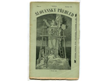 Slovanský přehled - ročník VIII. - chybí čísla 1 a 4, Adolf Černý (red.), 1905