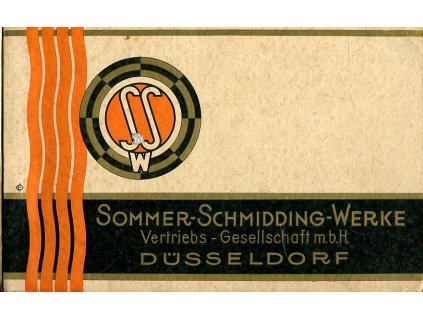 Sommer-Schmidding-Werke. Einrichtungen für Lack- und Firnisfabriken