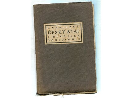 Český stát s hlediska sociologie