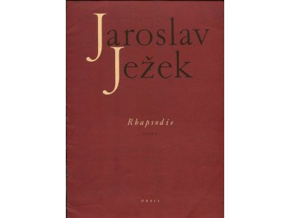 Rhapsodie, Jaroslav Ježek, 1949