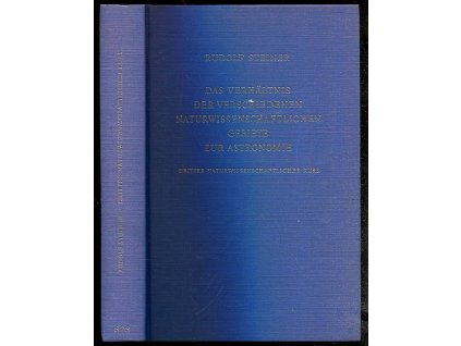 Das Verhältnis der verschiedenen Naturwissenschaftlichen Gebiete zur Astronomie