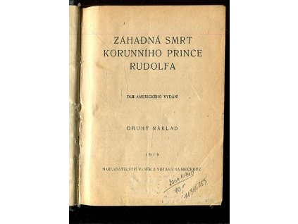 Záhadná smrt korunního prince Rudolfa