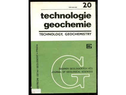 Technologie, geochemie - Technology, geochemistry 20, Jiří Vtělenský, 1985