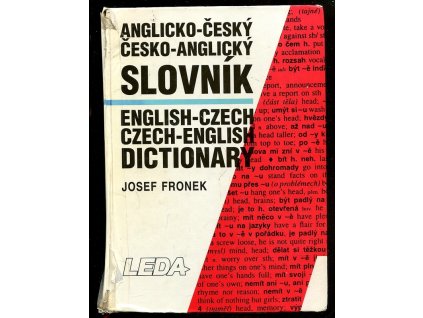 Anglicko-český, česko-anglický slovník, Josef Fronek, 1998