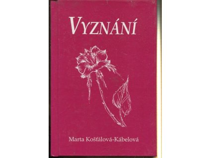 Vyznání - sbírka básní