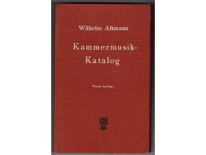 Kammermusik-Katalog - ein Verzeichnis von seit 1841 veröffentlichten Kammermusikwerken