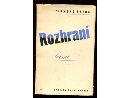 Rozhraní - básně