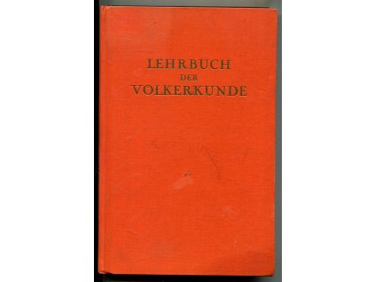 Lehrbuch der Völkerkunde