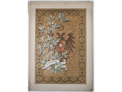 Národní hymna -Zachovej nám Hospodine - na památku dne 2. prosince 1888, 1888