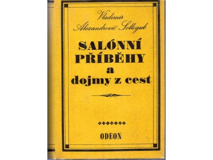 Salónní příběhy a dojmy z cest, Vladimir Aleksandrovič Sollogub, 1987