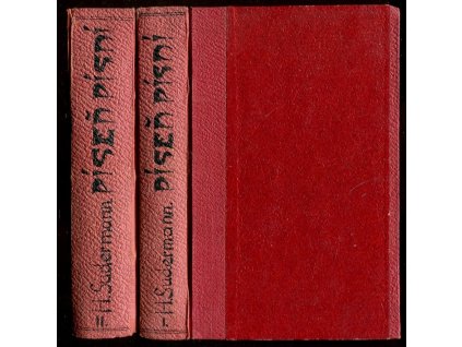 Píseň písní. I. díl + II. díl - komplet, Hermann Sudermann, 1928