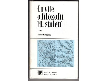 Co víte o filozofii 19. století