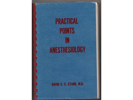 Practical Points in Anesthesiology