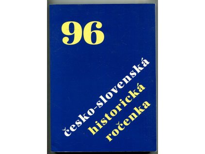 Česko-slovenská historická ročenka 1996