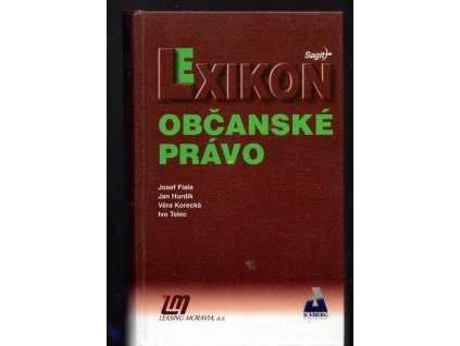 Lexikon občanského práva, Josef Fiala, 1997