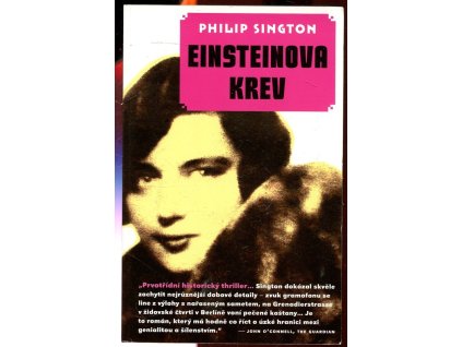 Einsteinova krev, Philip Sington, 2014