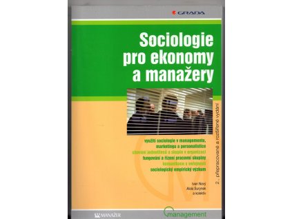 Sociologie pro ekonomy a manažery