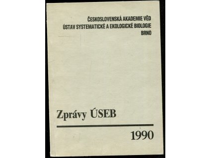 Zprávy ÚSEB 1990