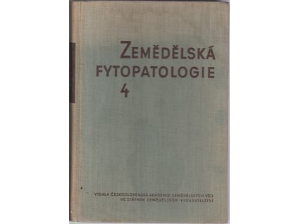 Zemědělská fytopatologie. Díl 4 - Choroby ovocných rostlin, (red.) J. Špaček, 1962