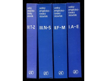 162933 velky anglicko cesky slovnik 1 4 dil kompletni