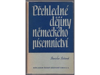 Přehledné dějiny německého písemnictví