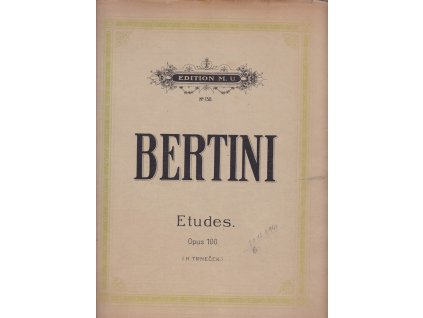 25 Etudes faciles pour Piano, H. Bertini, 0