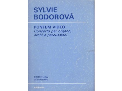 Pontem video : Koncert pro varhany, smyčce a bicí : (1983), Sylvie Bodorová, 1989