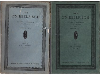 Der Zwiebelfisch – eine kleine Zeitschrift für Bücher und andere Dinge