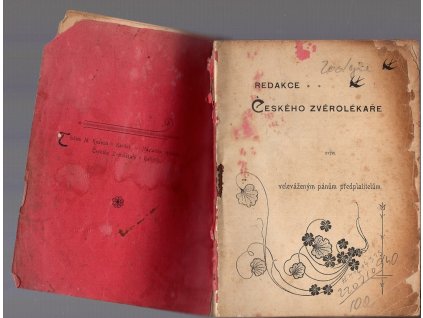 redakce českého zvěrolékaře, Václav Feifar, 1898