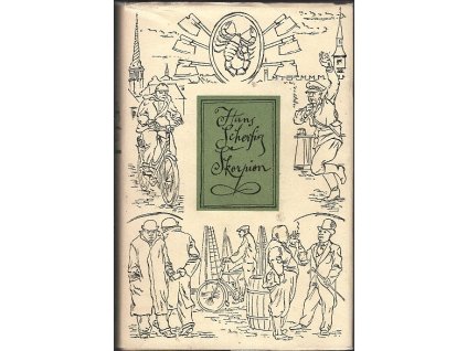 Buthus occitanus neboli Osmioký škorpion, Hans Scherfig, 1955