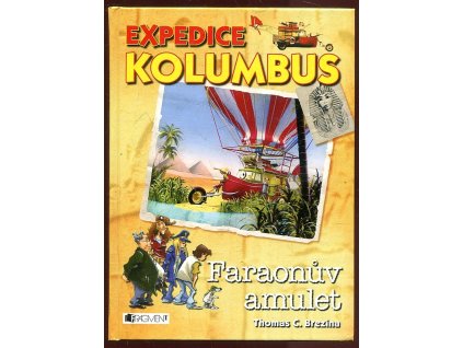 169434 expedice kolumbus faraonuv amulet vcetne lupy