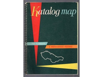 Katalog map pro plánování a hospodářskou výstavbu, 1960