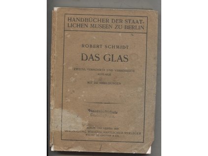 Das Glas, Robert Schmidt, 1922