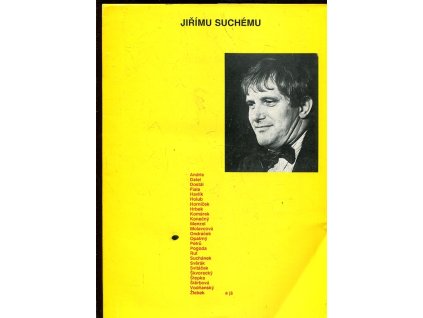 Jiřímu Suchému - sborník studií, vzpomínek a blahopřání k jubileu Jiřího Suchého, David Hrbek, 1991