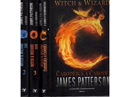 Witch & Wizard - Čarodějka a čaroděj + Dar + Oheň, James Patterson, 2012