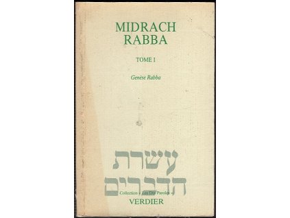 Midrach rabba tome I : Genèse Rabba, 1987