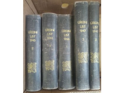 Úřední list Československé republiky 1945(2)–1947