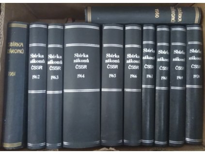 Sbírka zákonů Československé socialistické republiky 1960–1970