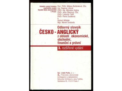 174336 odborny slovnik cesko anglicky z oblasti ekonomicke obchodni financni a pravni
