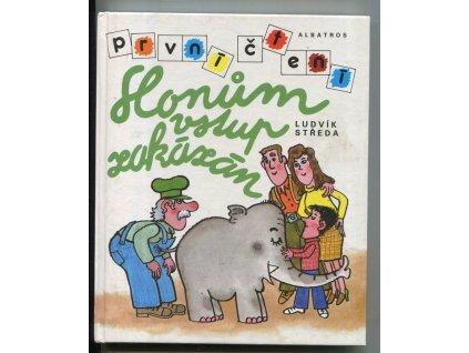 Slonům vstup zakázán - Pro začínající čtenáře, Ludvík Středa, 1993
