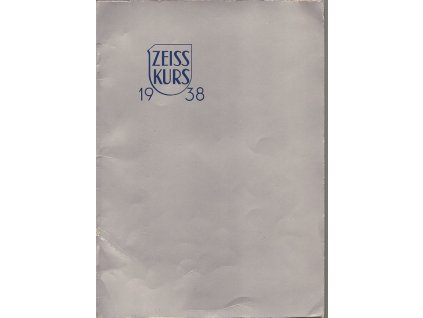 Zeiss Kurs 1938