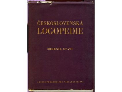 Československá logopedie : sborník statí