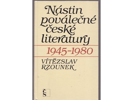 Nástin poválečné české literatury 1945-1980